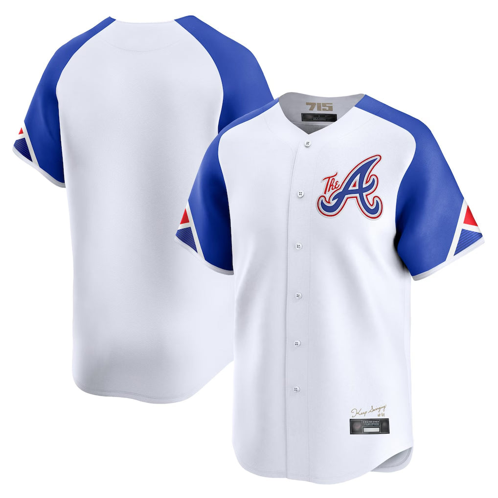 A.Braves ## Braves Blank Player White City Connect Limited Home Game Jdoa Stitched Jerseys
