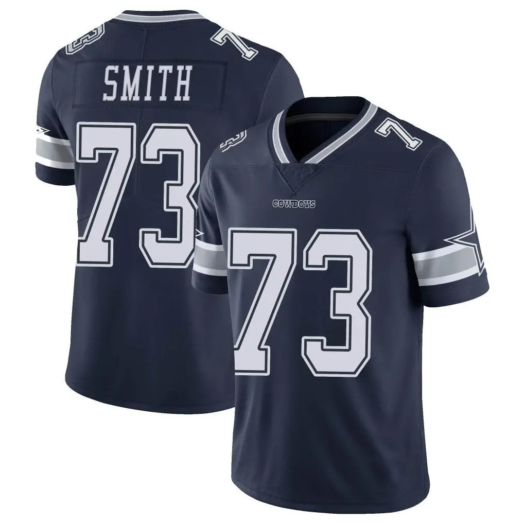 D.Cowboys #73 Tyler Smith Player Navy Vapor Untouchable Limited Home Game Jdoa Stitched Jerseys