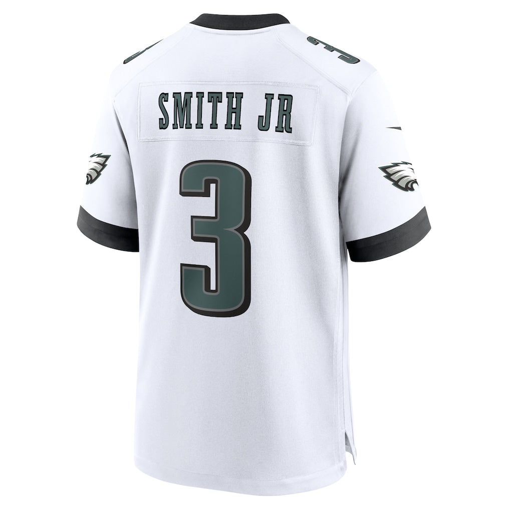 Jdoa P.Eagles #3 Nolan Smith White Game Jersey