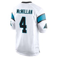 C.Panthers #4 Tetairoa McMillan Player White Game Jdoa Stitched Jerseys