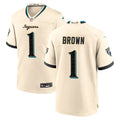 J.Jaguars #1 Montaric Brown Player Natural 2026 Rivalries Collection Game Jdoa Stitched Jerseys