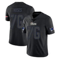 NE.Patriots #76 Morgan Moses Player Black Impact LImited Home Game Jdoa Stitched Jerseys