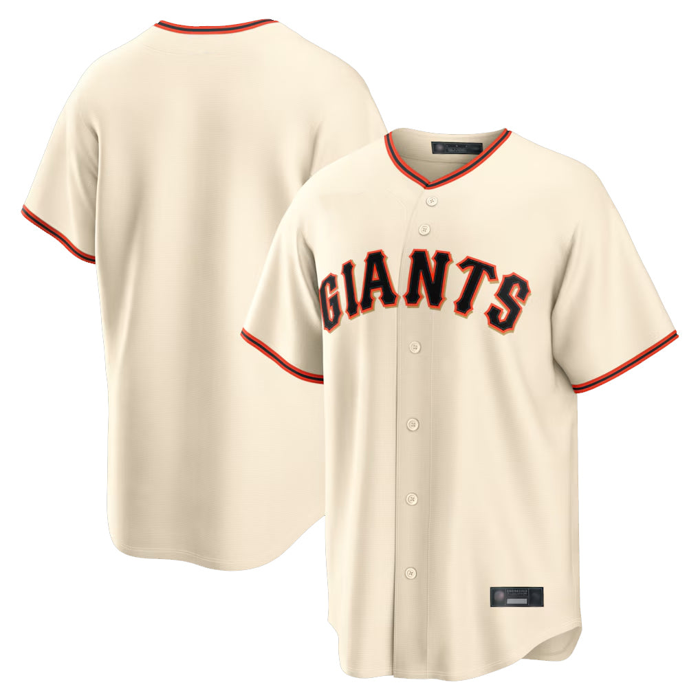 SF.Giants ## Giants Blank Player Cream Home Game Jdoa Stitched Jerseys