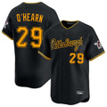 P.Pirates #29 Ryan O'Hearn Player Black Alt Home Limited Jdoa Stitched Jerseys