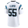 C.Panthers #55 Devin Lloyd Player White Home Game Jdoa Stitched Jerseys