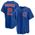 C.Cubs #2 Nico Hoerner Player Royal Home Game Jdoa Stitched Jerseys