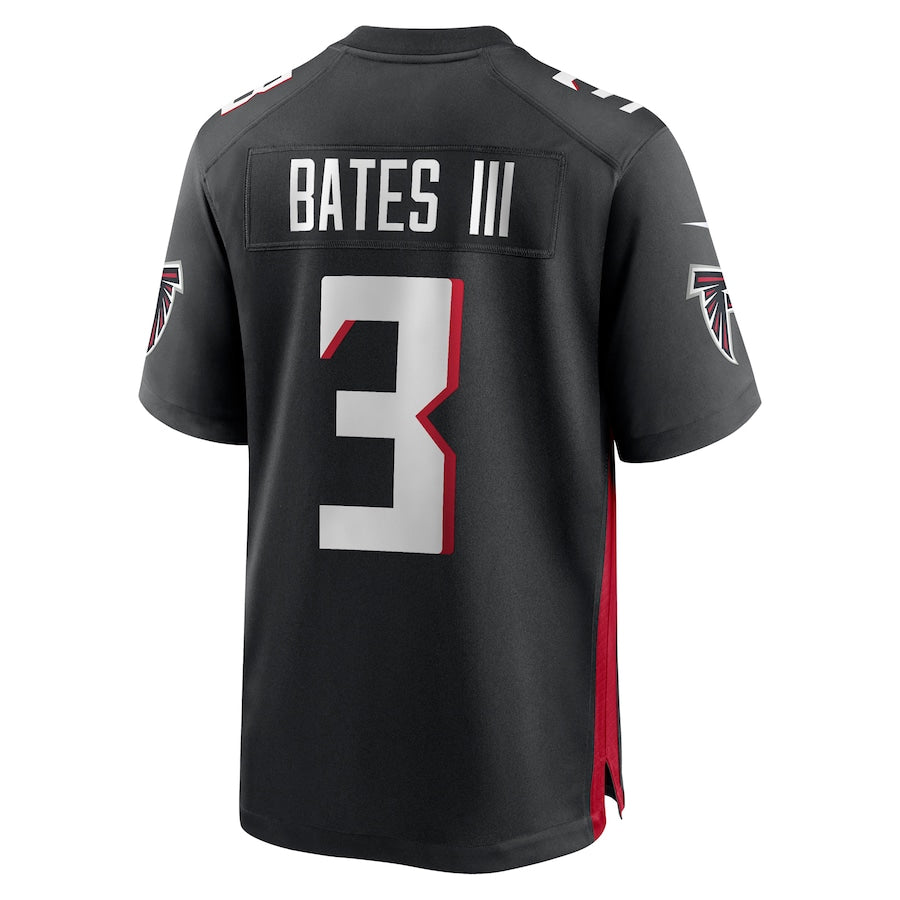 A.Falcons #3 Jessie Bates III Player Black Game Home Jdoa Stitched Jerseys