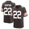 C.Browns #22 Dylan Sampson Player Brown Home Game Jdoa Stitched Jerseys