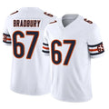 C.Bears #67 Garrett Bradbury Player White Vapor F.U.S.E. Limited Home Game Jdoa Stitched Jerseys