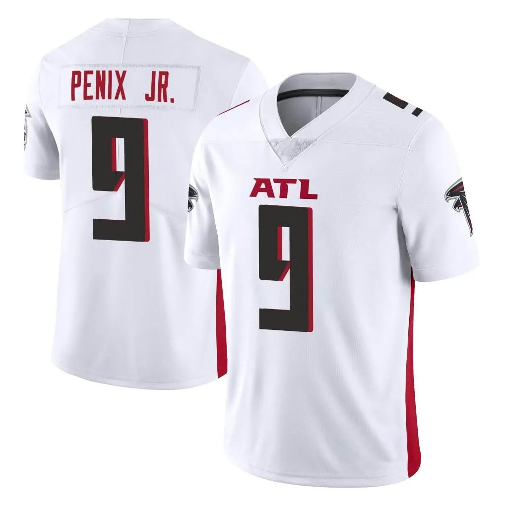 A.Falcons #9 Michael Penix Jr. Player White Vapor Untouchable Limited Home Game Jdoa Stitched Jerseys