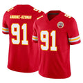 KC.Chiefs #91 Felix Anudike-Uzomah Player Red Limited Vapor F.U.S.E. Home Game Stitched Jerseys
