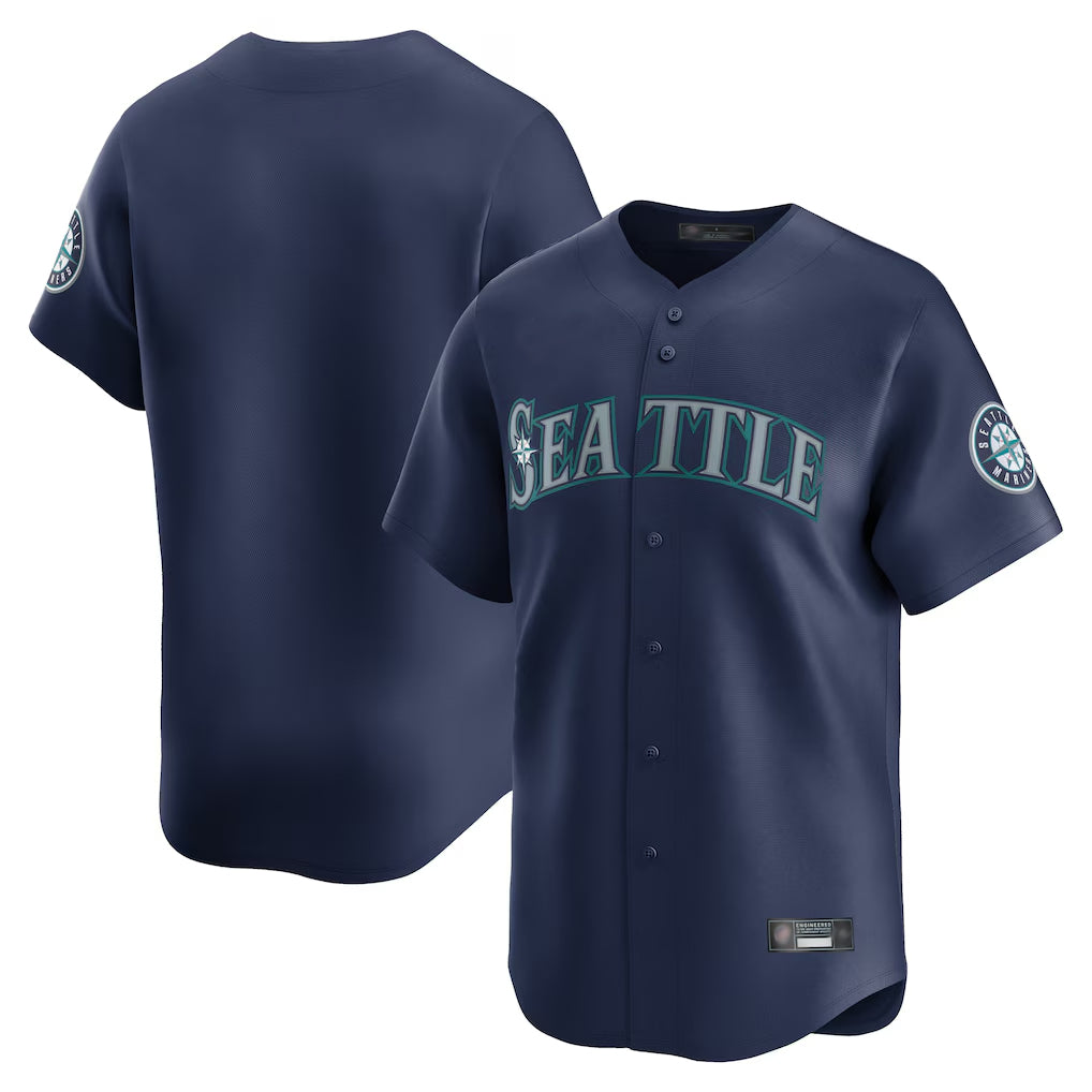 S.Mariners ## Mariners Blank Player Navy Home Limited Jdoa Stitched Jerseys