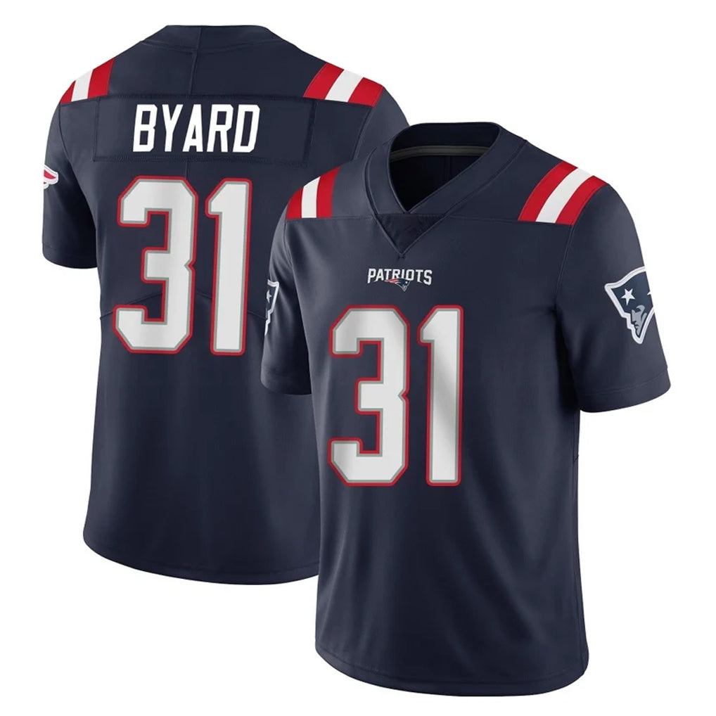 NE.Patriots #31 Kevin Byard Player Navy Vapor Untouchable Home Game Jdoa Stitched Jerseys