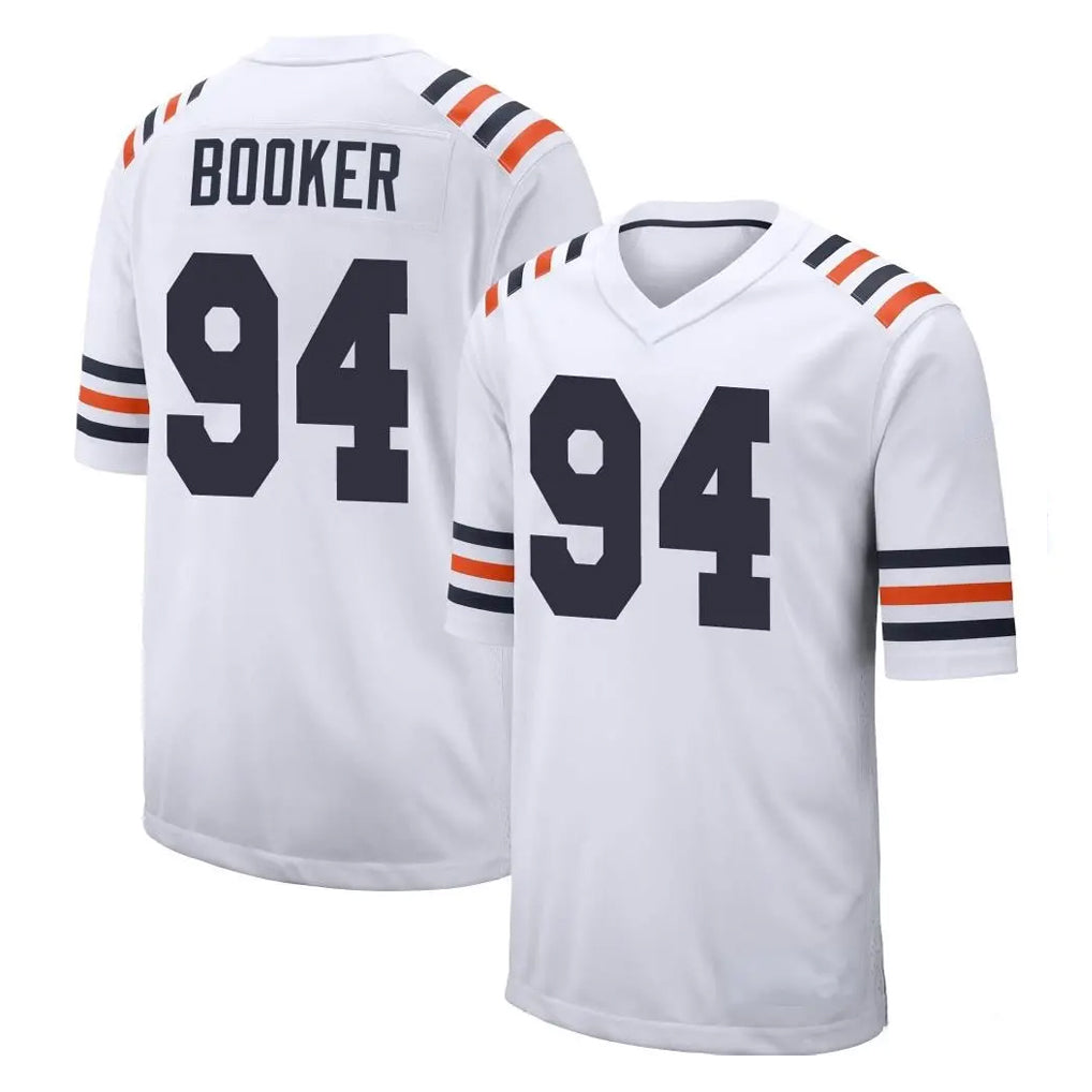 C.Bears #94 Austin Booker Player White Classic Home Game Jdoa Stitched Jerseys