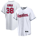 C.Guardians #38 Steven Kwan Player White Home Game Jdoa Stitched Jerseys