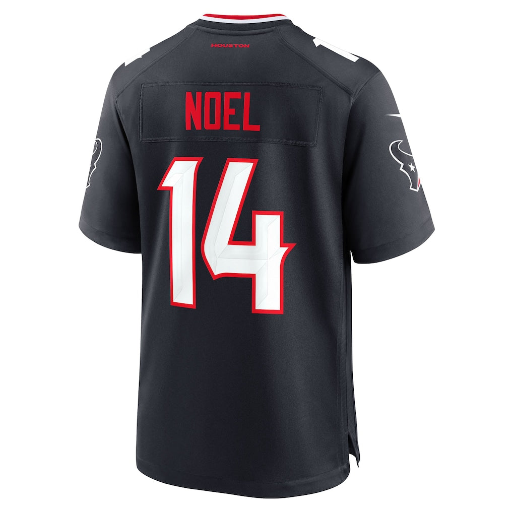 Jdoa H.Texans #14 Jaylin Noel Navy Team Game Jersey