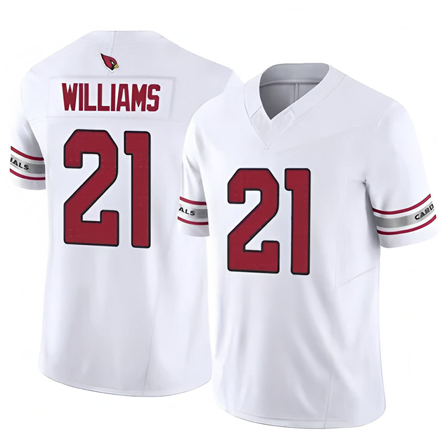 A.Cardinals #21 Garrett Williams Player White Game Home Jdoa Stitched Jerseys