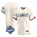 LA.Dodgers ## Dodgers Blank Player Cream City Connect Limited Home World Series Meet Jdoa Stitched Jerseys