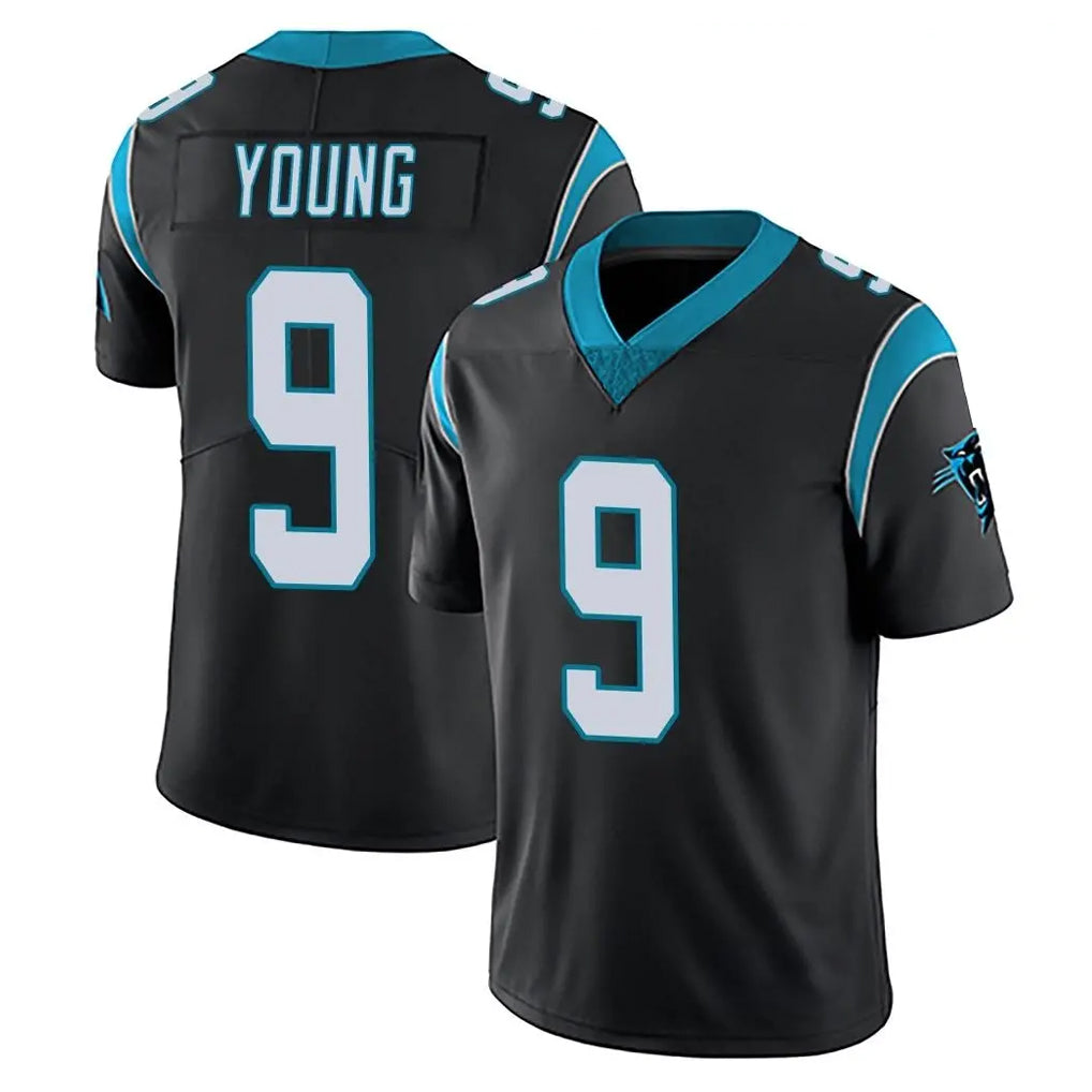 C.Panthers #9 Bryce Young Player Black Vapor Untouchable Limited Game Jdoa Stitched Jerseys