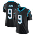 C.Panthers #9 Bryce Young Player Black Vapor Untouchable Limited Game Jdoa Stitched Jerseys