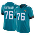 J.Jaguars #76 Ezra Cleveland Player Teal Vapor F.U.S.E. Limited Home Game Jdoa Stitched Jerseys