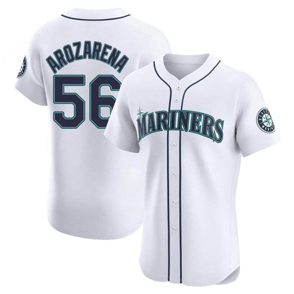 S.Mariners #56 Randy Arozarena Player White Home Limited Elite Jdoa Stitched Jerseys