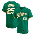 Athletics #25 Brent Rooker Player Kelly Green Limited Elite Home Game Jdoa Stitched Jerseys