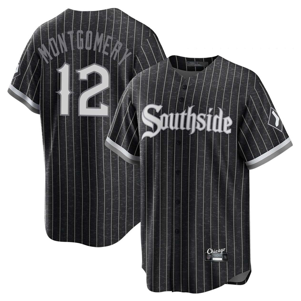 C.White Sox #12 Colson Montgomery Player Black City Connect Home Game Jdoa Stitched Jerseys