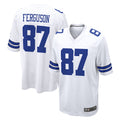 D.Cowboys #87 Jake Ferguson Player White Home Game Jdoa Stitched Jerseys