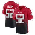 A.Falcons #52 Samson Ebukam Player Red Home Game Jdoa Stitched Jerseys