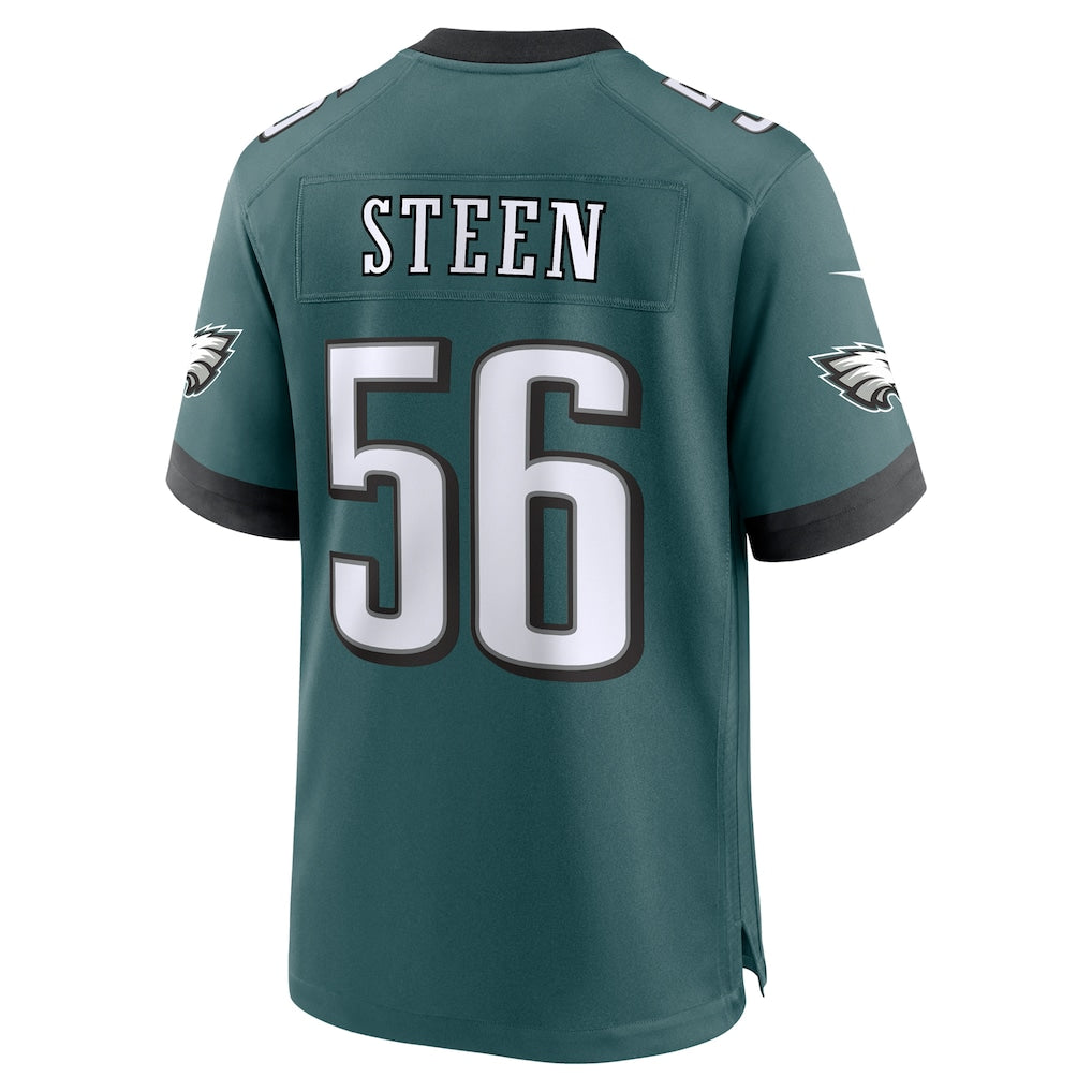Jdoa P.Eagles #56 Tyler Steen Midnight Green Team Game Jersey