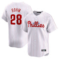 P.Phillies #28 Alec Bohm Player White Home Limited Jdoa Stitched Jerseys