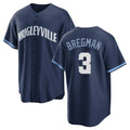 C.Cubs #3 Alex Bregman Player Navy City Connect Home Game Jdoa Stitched Jerseys