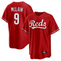 C.Reds #9 Matt McLain Player Red Home Game Jdoa Stitched Jerseys