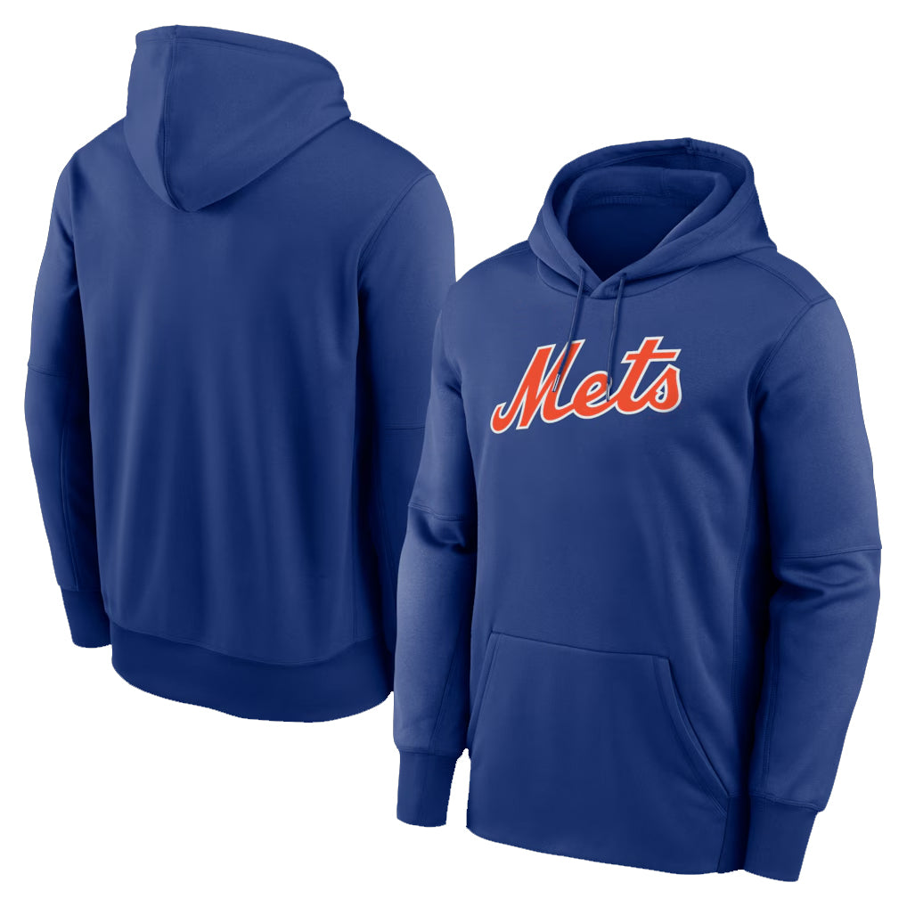NY.Mets ## Mets Blank Player Royal Primary Therma Hoodie Jdoa Stitched Jerseys