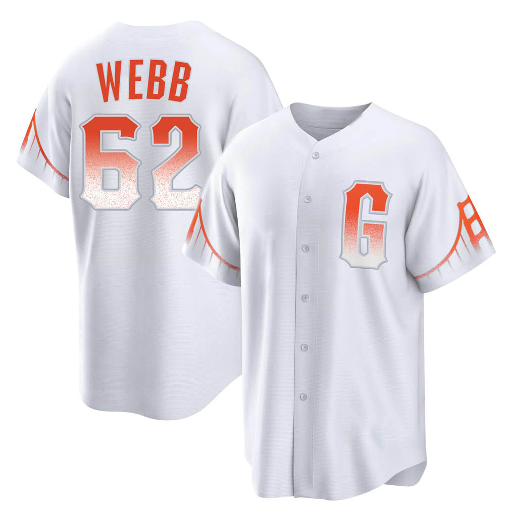 SF.Giants #62 Logan Webb Player White City Connect Home Game Jdoa Stitched Jerseys