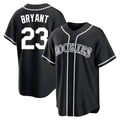 C.Rockies #23 Kris Bryant Player Black Fashion Out Home Game Jdoa Stitched Jerseys