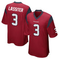 H.Texans #3 Kamari Lassiter Player Red Home Game Jdoa Stitched Jerseys