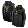 C.Bengals #9 Joe Burrow Player Black Salute to Service Pullover Hoodies Limited Jdoa Stitched Jerseys