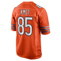 C.Bears #85 Cole Kmet Player Orange Home Game Jdoa Stitched Jerseys
