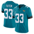 J.Jaguars #33 Bhayshul Tuten Player Teal Vapor Untouchable Limited Home Game Jdoa Stitched Jerseys