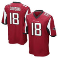 A.Falcons #18 Kirk Cousins Player Red Color Vapor Home Game Jdoa Stitched Jerseys