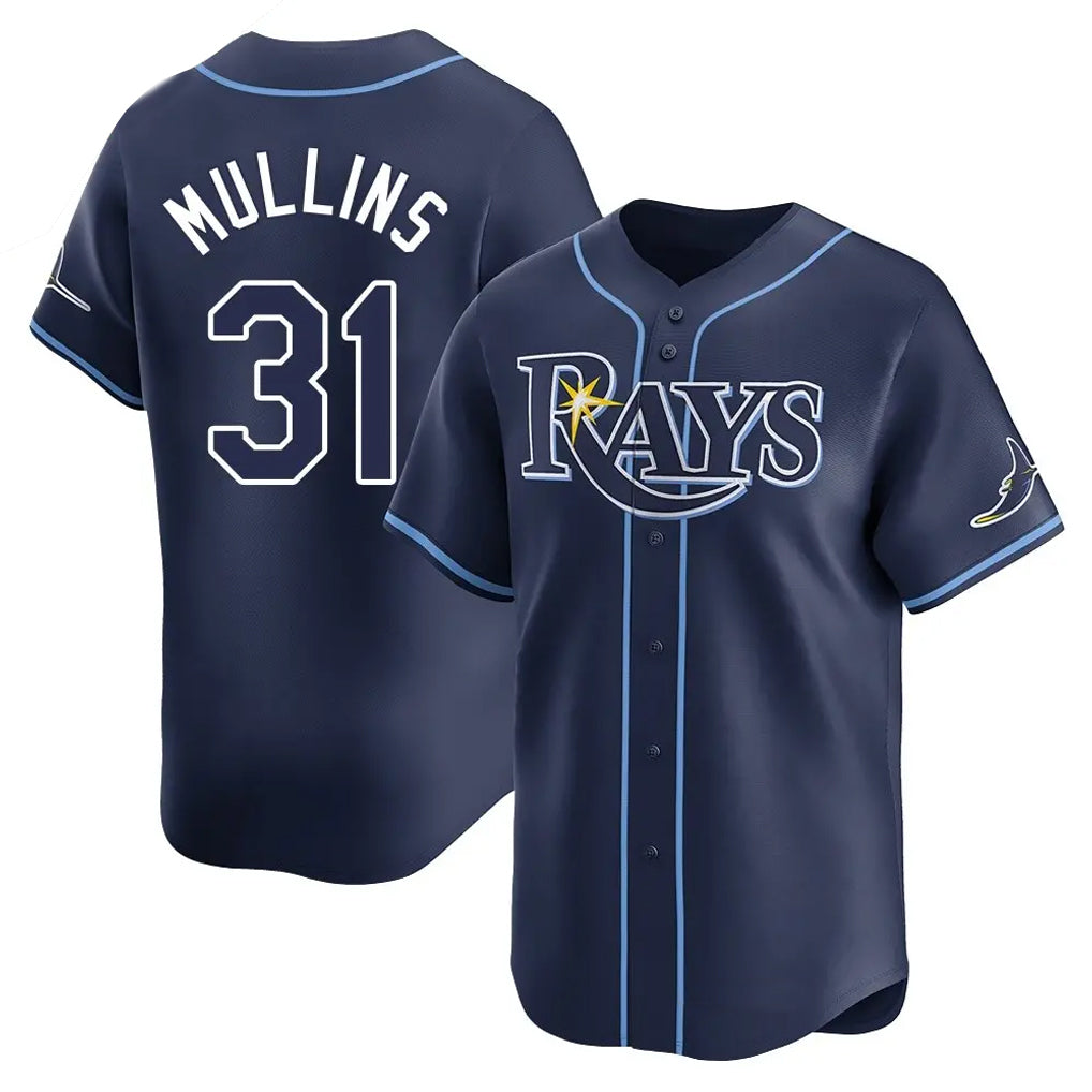T.Bay Rays #31 Cedric Mullins Player Navy Home Limited Jdoa Stitched Jerseys