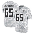 A.Falcons #65 Matthew Bergeron Player Camo Salute to Service Limited Jdoa Stitched Jerseys