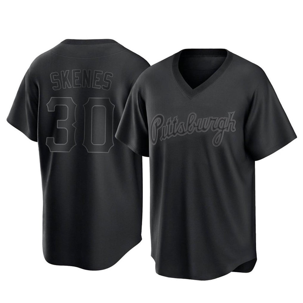 P.Pirates #30 Paul Skenes Player Black Fashion Home Game Jdoa Stitched Jerseys