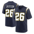 LA.Chargers #26 Donte Jackson Player Navy Alternate Home Game Stitched Jerseys