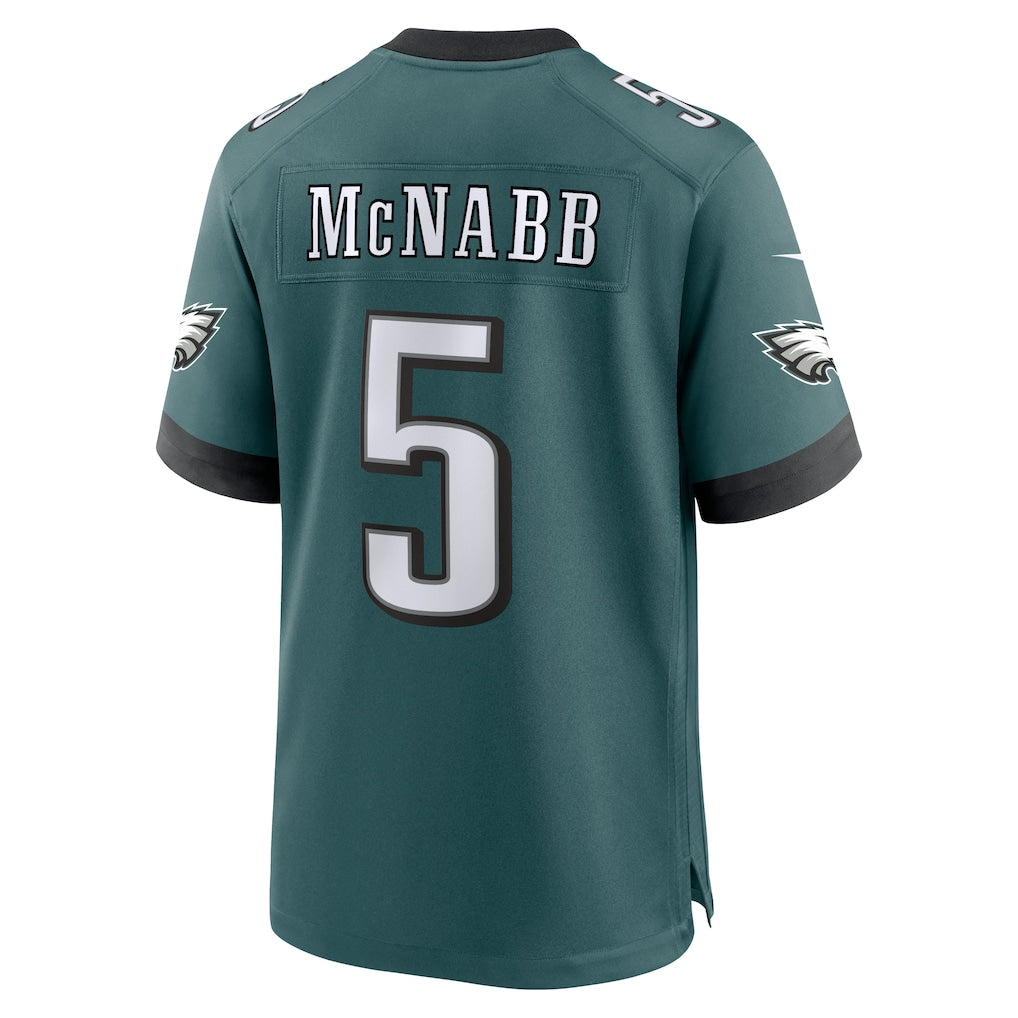 Jdoa P.Eagles #5 Donovan McNabb Midnight Green Team Game Jersey
