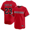 C.Guardians #23 Bo Naylor Player Red Limited Home Jdoa Stitched Jerseys