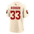 A.Cardinals #33 Trey Benson Player Cream Rivalries Collection Game Jdoa Stitched Jerseys