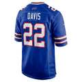 B.Bills #22 Ray Davis Player Royal Home Game Jdoa Stitched Jerseys